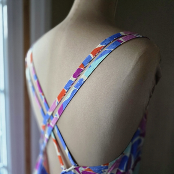 FRNCH Amande Colorful Floral Tiered Maxi Dress Size S  - Picture 6 of 8